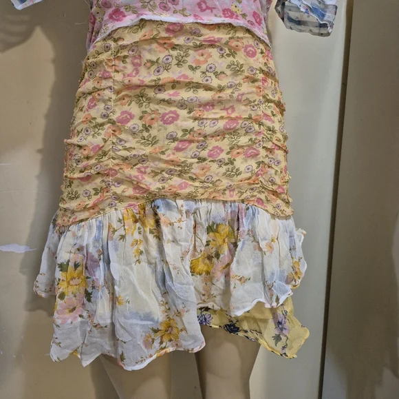 LoveShackFancy Arlo Silk Made In India Mini Dress 6 - Picture 6 of 11